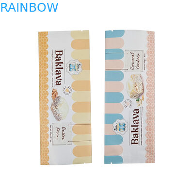 ขายปลีก อาหารเกรด Custom พิมพ์กระเป๋ากระเป๋ากระเป๋า Packaging MOQ ต่ํา กระเป๋ากระเป๋า biodegradable