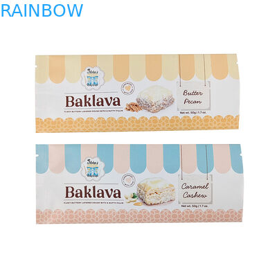 ขายปลีก อาหารเกรด Custom พิมพ์กระเป๋ากระเป๋ากระเป๋า Packaging MOQ ต่ํา กระเป๋ากระเป๋า biodegradable