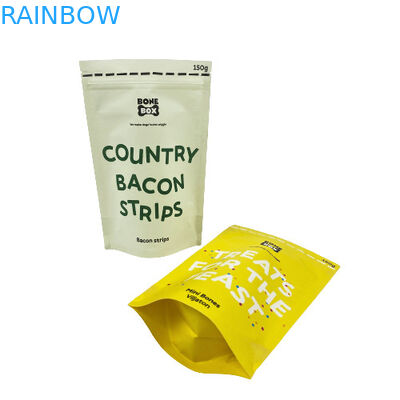 กระเป๋าบรรจุเมล็ดกาแฟที่สามารถบีโอเดเกรดได้ กระเป๋ากระเป๋ากระดาษครัฟท์กระดาษรีไซเคิล