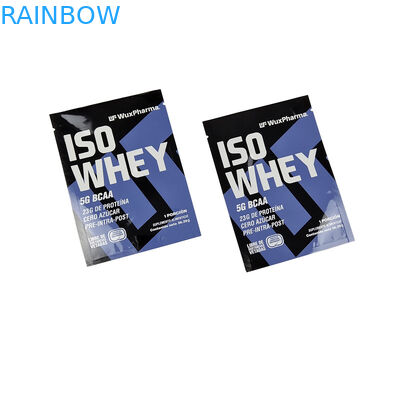 แพ็คเกจกระเป๋าสตางค์โฟลีย์ 3 ด้าน เก็บตัวอย่างอาหารเสริม 10 กรัม