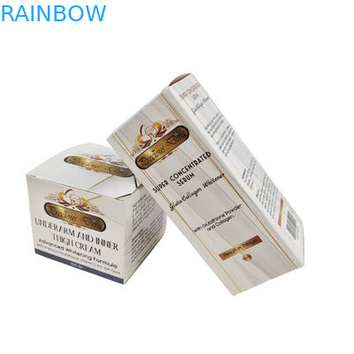 กระดาษที่กําหนดเอง กระดาษกระดาษกระดาษ ครีมหน้า กล่องบรรจุ กล่องของขวัญ กล่องดูแลผิวหนัง เครื่องสําอาง กระดาษกล่องที่มีโลโก้ของคุณเอง