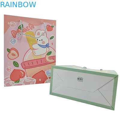 ขายปลีก โลโก้พิมพ์ตามสั่ง กระเป๋ากระดาษของขวัญหรูหรา ขายปลีก ร้านช็อปปิ้ง กระเป๋ากระดาษ