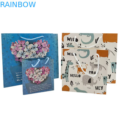 การปรับแต่ง กระเป๋าบรรจุกระดาษ กระเป๋า Kraft กระเป๋าช้อปปิ้ง biodegradable คุณภาพสูง กระเป๋าผ้า