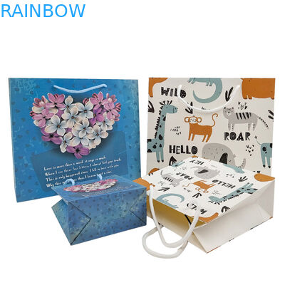 การปรับแต่ง กระเป๋าบรรจุกระดาษ กระเป๋า Kraft กระเป๋าช้อปปิ้ง biodegradable คุณภาพสูง กระเป๋าผ้า