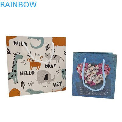 การปรับแต่ง กระเป๋าบรรจุกระดาษ กระเป๋า Kraft กระเป๋าช้อปปิ้ง biodegradable คุณภาพสูง กระเป๋าผ้า