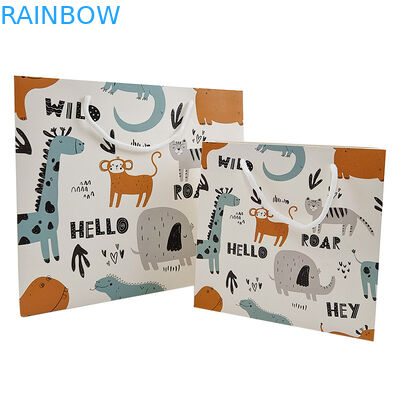 การปรับแต่ง กระเป๋าบรรจุกระดาษ กระเป๋า Kraft กระเป๋าช้อปปิ้ง biodegradable คุณภาพสูง กระเป๋าผ้า