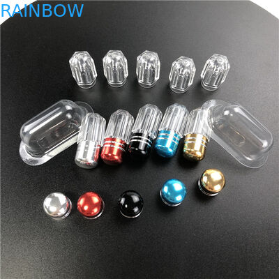 กระป๋องยาพลาสติกสไตล์ Octagon ด้วยสปายโลหะ สําหรับยาเสริมแรงชาย