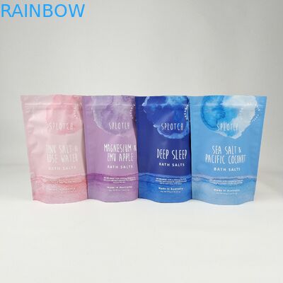 ซีปล็อคที่สามารถปิดใหม่ได้ตามสั่ง อาหารว่าง กระเป๋าบรรจุ Mylar กระเป๋ายืนกระเป๋าบรรจุ กระเป๋าซิปสําหรับผลไม้แห้ง