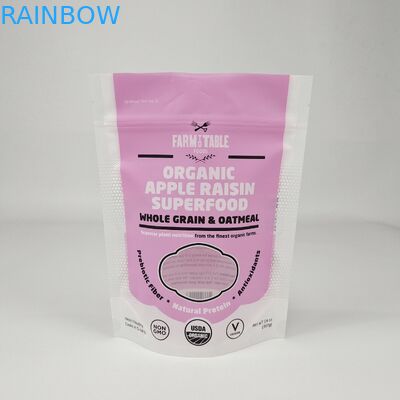 ขายร้อน กระเป๋าสะพายพิมพ์ตามสั่ง กระเป๋าสะพายพลาสติก โฟลยูมิเนียม Mylar Zipper Ziplock กระเป๋าสะพายกระเป๋ายืนสําหรับถั่ว อาหารว่าง