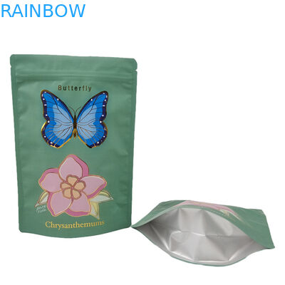 กระเป๋าสะพาย Mylar ที่สามารถปิดใหม่ได้ตามความต้องการ โดยมีซิปพิมพ์ดิจิตอล