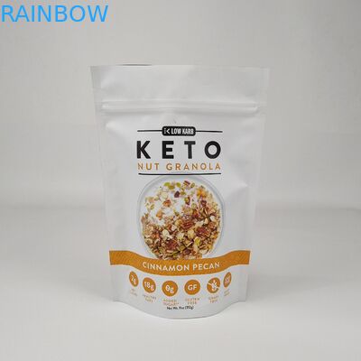 กระเป๋าสตางค์ล็อคซิปกระเป๋าสตางค์อัลลูมิเนียมลามิเนียมแบบกําหนดเอง สูงกระเป๋าสตางค์แมท กระเป๋าสตางค์พัสดุสีแดง พร้อมกระเป๋าสตางค์กันกลิ่นสําหรับกาแฟ