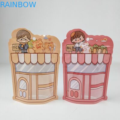 การพิมพ์แบบแกรเวอร์ Matte Print Mylar Stand Up Bag กระเป๋าบรรจุกระเป๋าสะพายความร้อน สามารถปิดใหม่ได้