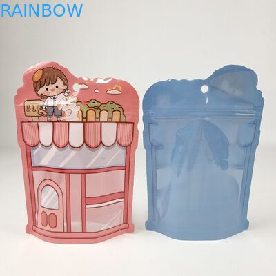 การพิมพ์แบบแกรเวอร์ Matte Print Mylar Stand Up Bag กระเป๋าบรรจุกระเป๋าสะพายความร้อน สามารถปิดใหม่ได้