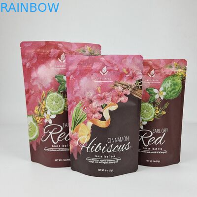 การพิมพ์ดิจิตอล เซลความร้อน 100 กรัม 250 กรัม 500 กรัม พลาสติก ซิปล็อค กันกลิ่น ยืนขึ้น กระเป๋าบรรจุ Mylar กระเป๋า