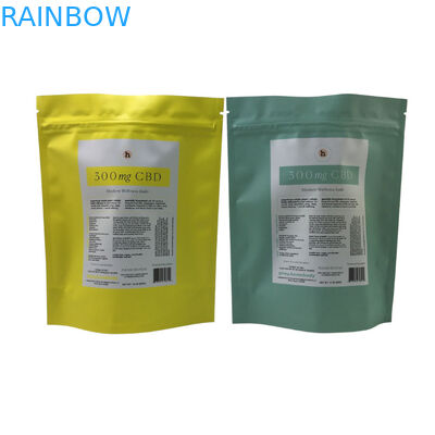 กระเป๋าสะพายชาที่สามารถปิดใหม่ได้ Mylar Stand Up Bag With Zipper กระเป๋าสะพายชา