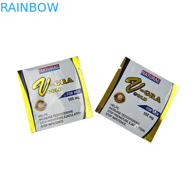 กระเป๋าบรรจุสัญลักษณ์ที่กําหนดเอง Zip Lock กระเป๋าบรรจุสัญลักษณ์อาหารว่าง แคนดี้ผลไม้แห้ง สามด้านปิดกระเป๋า