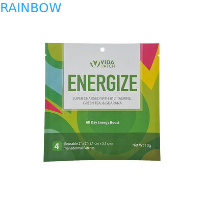 กระเป๋าบรรจุสัญลักษณ์ที่กําหนดเอง Zip Lock กระเป๋าบรรจุสัญลักษณ์อาหารว่าง แคนดี้ผลไม้แห้ง สามด้านปิดกระเป๋า