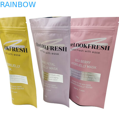 500 กรัม Customized ยืนขึ้นกระเป๋า Zipper กระเป๋าพลาสติก Package สําหรับถุงเท้า