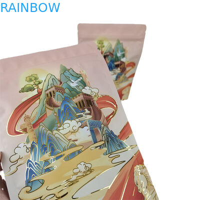 ขายดีที่สุด Custom Soft Touch Mylar Bag Stand Up อลูมิเนียมฟอยล์ 3.5 กรัม กลิ่นกันโปรตีน กาแฟ เครื่องปรุงรส ผงบรรจุ