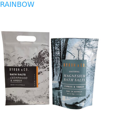 การพิมพ์โลโก้ตามสั่ง ซิปล็อค กระเป๋าสะพายร่างกาย สบู่ ระเบิดอาบน้ํา บรรจุกระเป๋าสะพายอลูมิเนียม กระเป๋าสะพายพลาสติก ซิปเปอร์ กระเป๋าเกลืออาบน้ํา