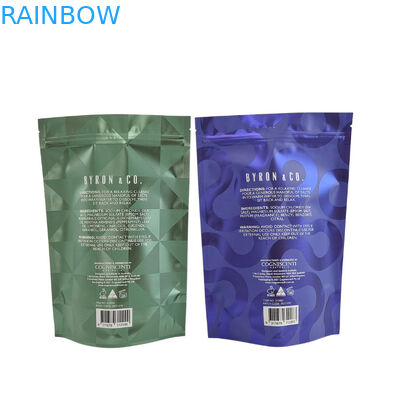 Matte Oem Custom Printed Bath Salts Packaging Zip Lock Bath Salt Body Scrub ถุงบรรจุที่ยืน ถุงยืน