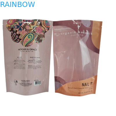 Matte Oem Custom Printed Bath Salts Packaging Zip Lock Bath Salt Body Scrub ถุงบรรจุที่ยืน ถุงยืน