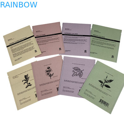 การบรรจุที่กําหนดเอง กันน้ํา ถุงกระดาษพลาสติกอะลูมิเนียม biodegradable ซิปล็อค Flat สําหรับกาแฟ