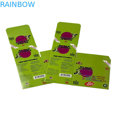 Black Mambar การบรรจุยาเพศ Black Panther การบรรจุกระดาษกลาก