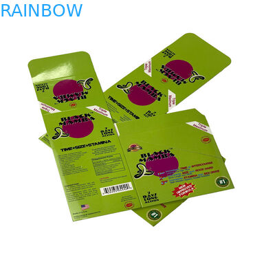 Black Mambar การบรรจุยาเพศ Black Panther การบรรจุกระดาษกลาก