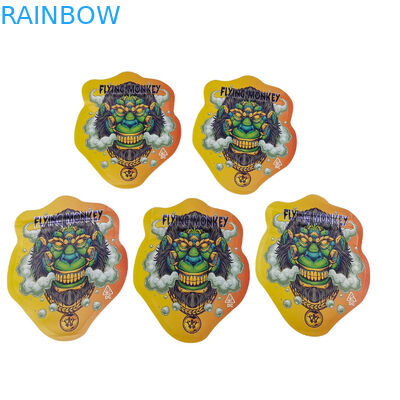 กระเป๋าสะพายขีดขีดพิเศษแบบพลาสติกกันกลิ่นเด็ก กระเป๋าสะพายขีดขีด Mylar 3.5g 7g กระเป๋าสะพาย Mylar แบบพิเศษ