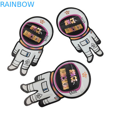 พิมพ์ตามสั่ง 3.5g 7g 14g ยืนขึ้นกระเป๋าสะพายยาง อาหารบรรจุ Mylar อลูมิเนียมฟอยล์ ทนต่อเด็ก ป้องกัน Zip Lock ถุง