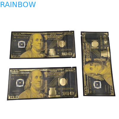 กระเป๋าพิมพ์แบบกําหนดเอง Mylar ป้องกันกลิ่น ถุงยืนกระเป๋าขนมหวาน อาหารบรรจุ 3.5 กรัม Mylar กระเป๋าซิปล็อค