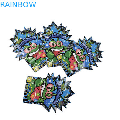 การพิมพ์ตามสั่ง การออกแบบบรรจุภัณฑ์ ถุงกันกลิ่น ถุงเก็บอาหารที่ปิดได้ใหม่ ถุงอาหารว่าง 3.5 กรัม ถุงพลาสติก