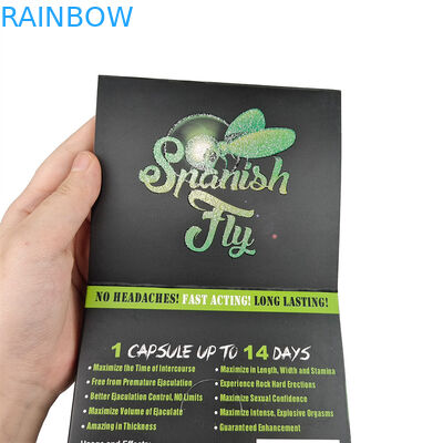 การ์ดบรรจุยาเพศคุณภาพสูง 3d Blister คาร์ดบรรจุยา Rhino Male Enhancement คาร์ดบรรจุยา