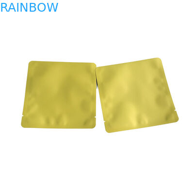 สัญลักษณ์ที่กําหนดเอง เกรดอาหารใสหน้าซิป 3 ด้าน ซีลถุงสําหรับหน้ากาก