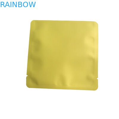 สัญลักษณ์ที่กําหนดเอง เกรดอาหารใสหน้าซิป 3 ด้าน ซีลถุงสําหรับหน้ากาก