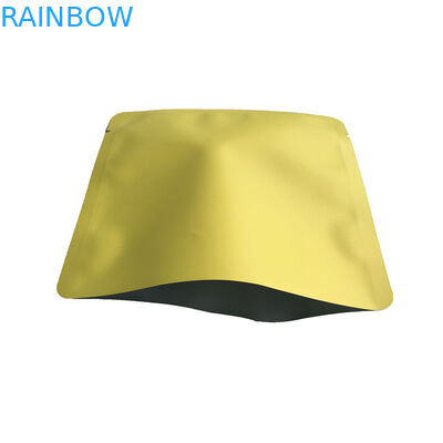 สัญลักษณ์ที่กําหนดเอง เกรดอาหารใสหน้าซิป 3 ด้าน ซีลถุงสําหรับหน้ากาก