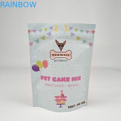 โลโก้แผ่นอัลลูมิเนียมที่พิมพ์ตามสั่ง เกรดอาหาร สามารถปิดกลิ่นได้ใหม่ กันความชื้น ป้องกันความชื้น ถุงยืน 250 กรัม กระเป๋า Mylar