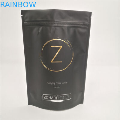 การพิมพ์กระเป๋าสะพายฟอยล์ สําหรับกระเป๋าขัดร่างกายยืนด้วยซิป