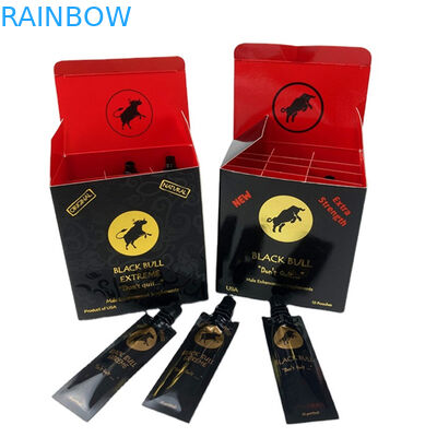 ขายปลีก น้ําผึ้งคันธนู พิมพ์ทองคํา เซ็กเรท มิราคัล น้ําผึ้ง 3D Lenticular Card Display Box กล่องพิมพ์ น้ําผึ้ง กระเป๋าบรรจุ