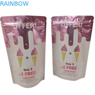 ซิปปิดกระเป๋าบรรจุอาหารสําหรับการสั่งซื้อที่กําหนดเอง