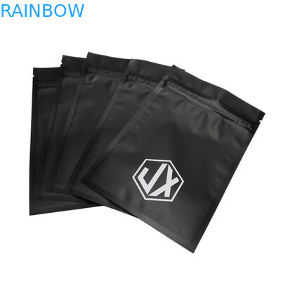 สีดําแมท สายปิด 3 ด้าน USB ถุงบรรจุพลาสติกด้วยซิป