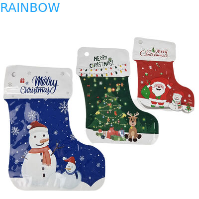 ขายร้อน ปรับปรุงรูปร่างตัดแบบเจาะผ่า กระเป๋า Mylar กระเป๋าอัลลูมิเนียม โฟลยพลาสติก กล่องขนมหวาน