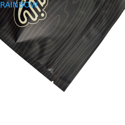 โฟลยอลูมิเนียม ซิปล็อค Doypack กระเป๋าสะพายแบบที่กําหนดเอง กระเป๋าสะพายกาแฟ อาหารบรรจุกระเป๋ายืน