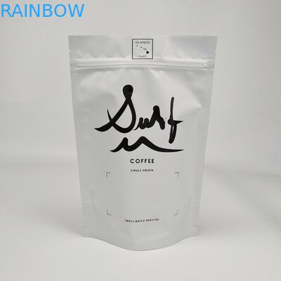 สัญลักษณ์ที่กําหนดเอง พิมพ์ อาหารว่างแห้ง ถุงกระป๋อง กระป๋องฝรั่ง ถุงบรรจุ โฟลยอลูมิเนียม เงิน ซิปเปอร์ ยืนขึ้นกระเป๋า