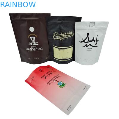 คาโก้กาแฟปูน Custom ดิจิตอลพิมพ์ยืนขึ้นกระเป๋า โฟลยอลูมิเนียมกับ Ziplock กระเป๋าพลาสติก