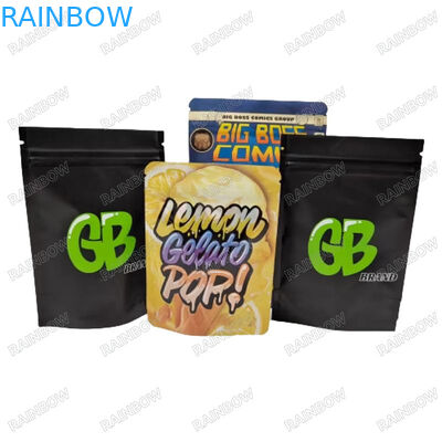 การประทับความร้อนที่สามารถปิดใหม่ได้ โดยสั่งเอง ถุงกระดาษยืน ถุงกระเป๋าอาหารกระเป๋าขนมขนมอาหาร