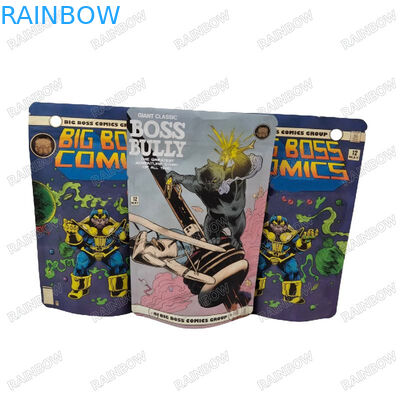 การประทับความร้อนที่สามารถปิดใหม่ได้ โดยสั่งเอง ถุงกระดาษยืน ถุงกระเป๋าอาหารกระเป๋าขนมขนมอาหาร