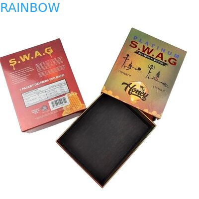 การบรรจุกระดาษบลิสเตอร์ที่กําหนดเอง ด้วยวัสดุกระดาษเคลือบ