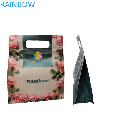 ยอมรับการสั่งซื้อตามสั่ง กระเป๋าบรรจุกาแฟด้านล่างเรียบ